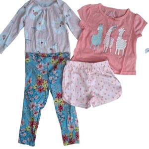4 pc Infant Baby Girls 18M Bundle